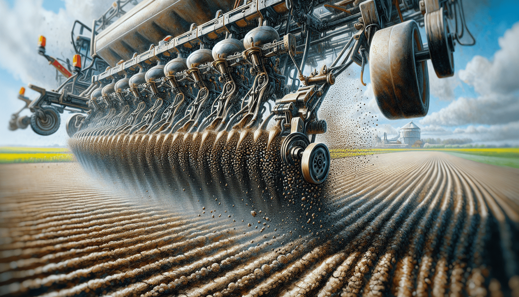 How To Properly Calibrate And Operate A Seed Drill For Accurate Planting
