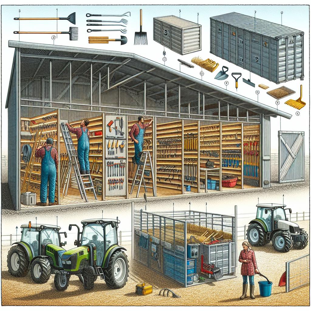 Choosing the​ Right Storage ⁢Solutions for ​Your Farm Tools