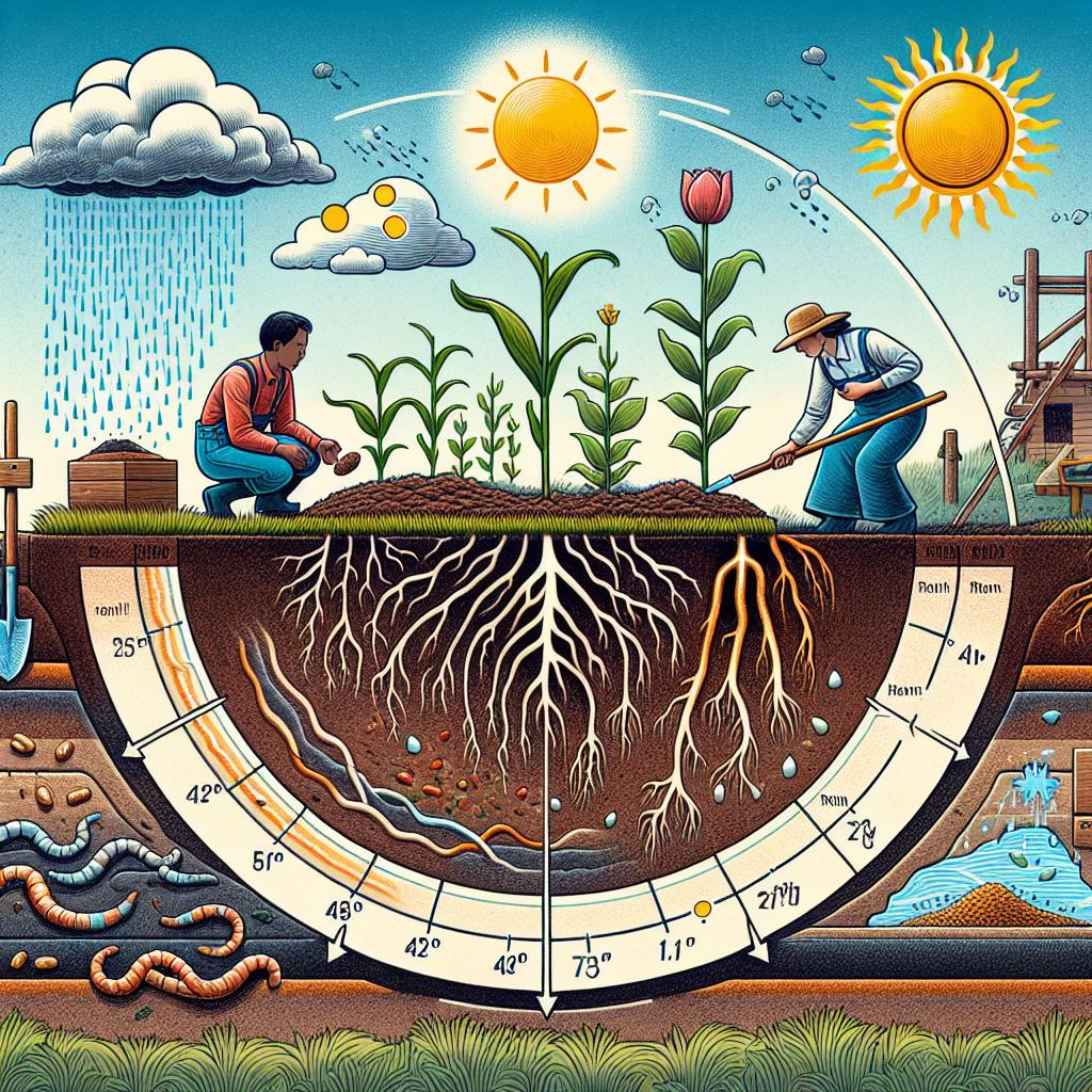 Environmental ⁢Conditions for Effective Planting Timing