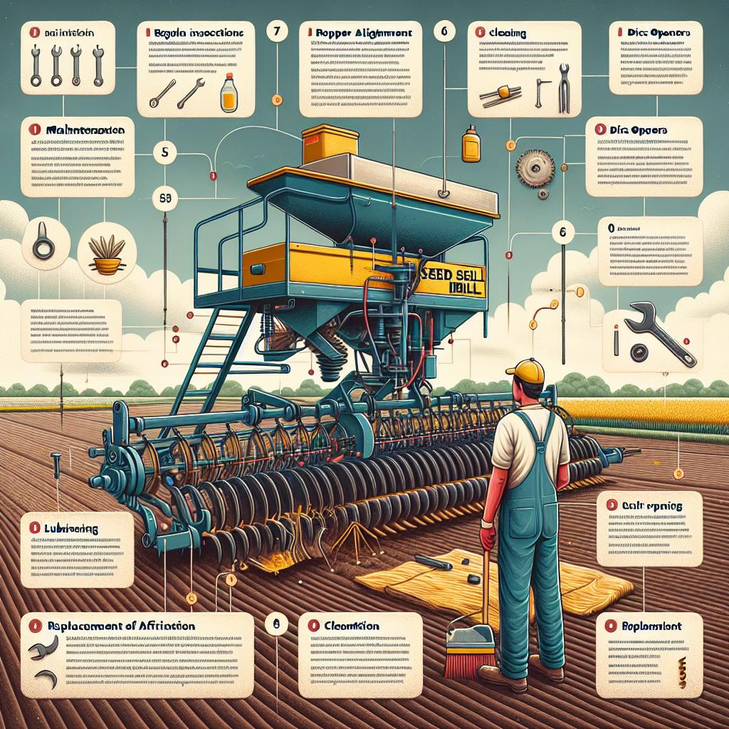 Maintenance Tips for Long-lasting Seed Drill Performance