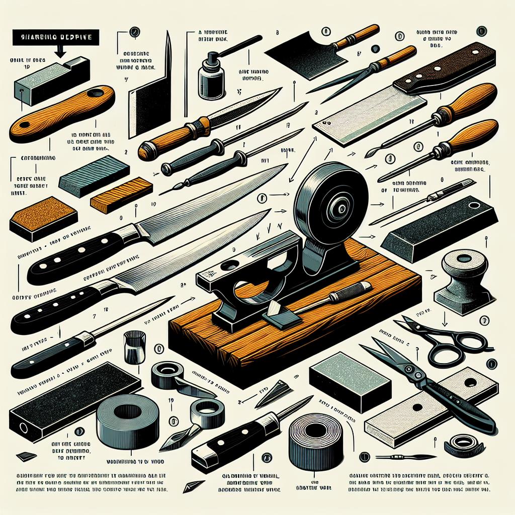 Effective Methods for Sharpening Blades and Edges