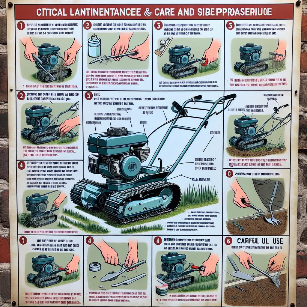 Maintenance and Care Tips to ⁤Extend Your​ Tillers Lifespan