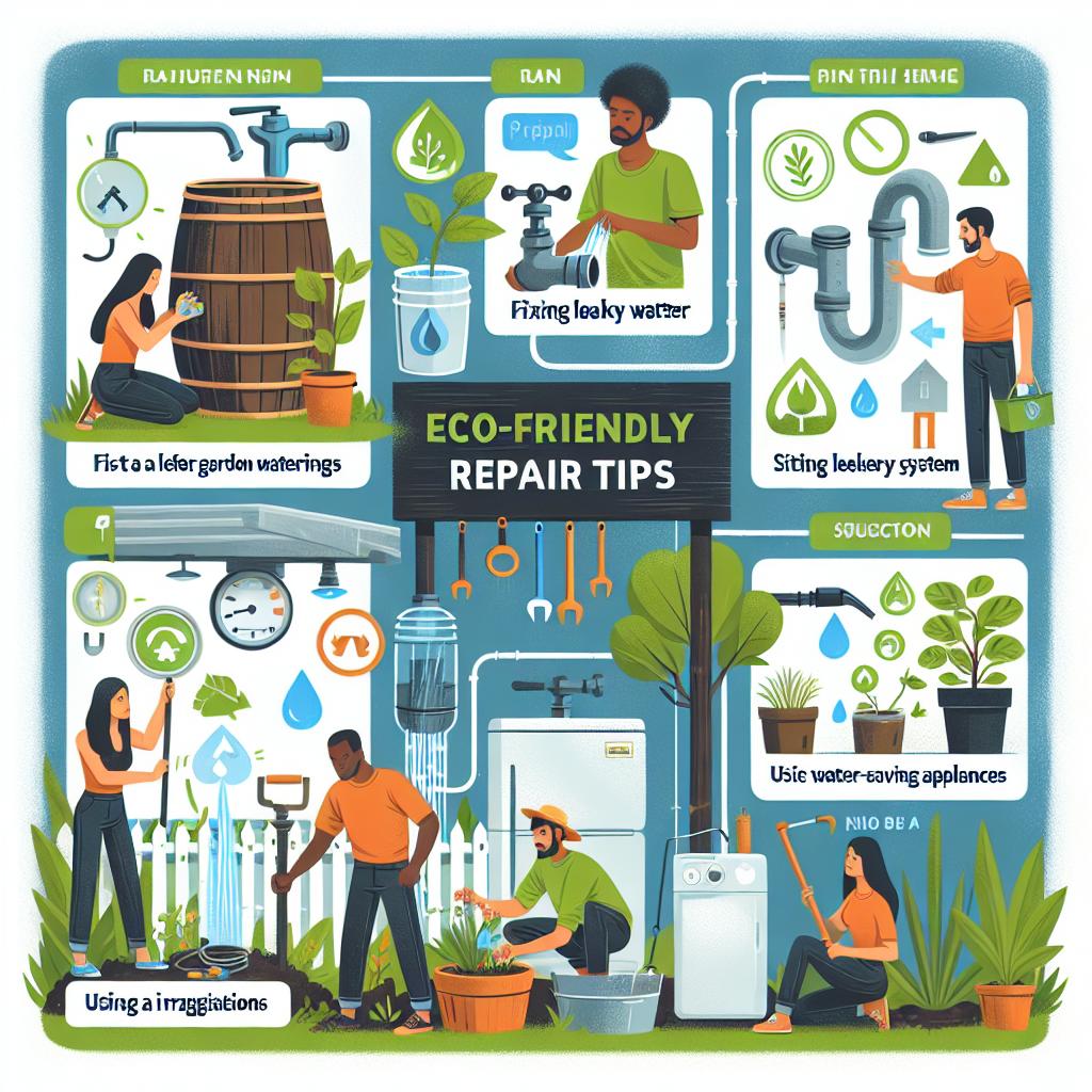 Eco-Friendly Repair ⁣Tips⁣ for Sustainable Water Management