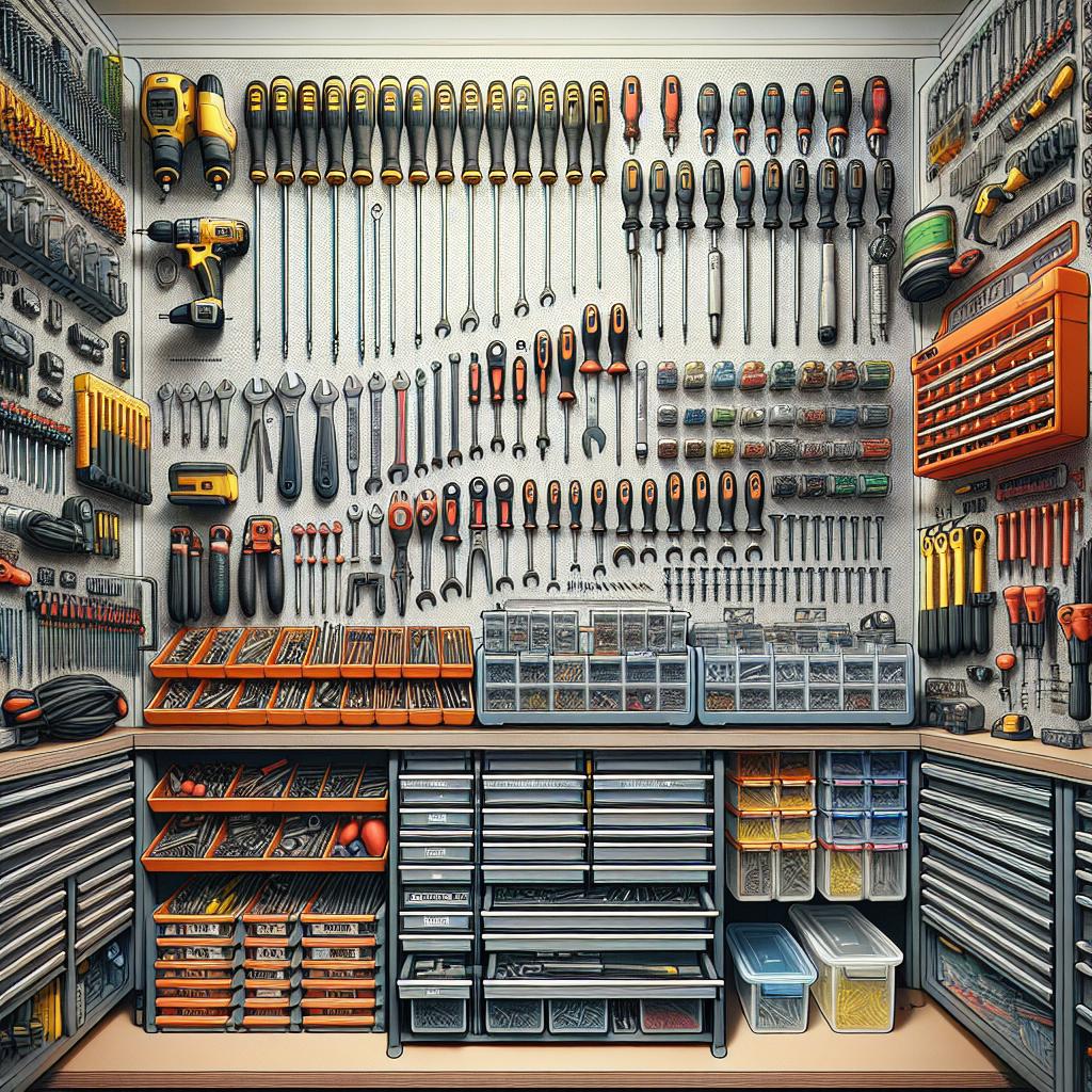 Effective Space Utilization for ​Tool Storage