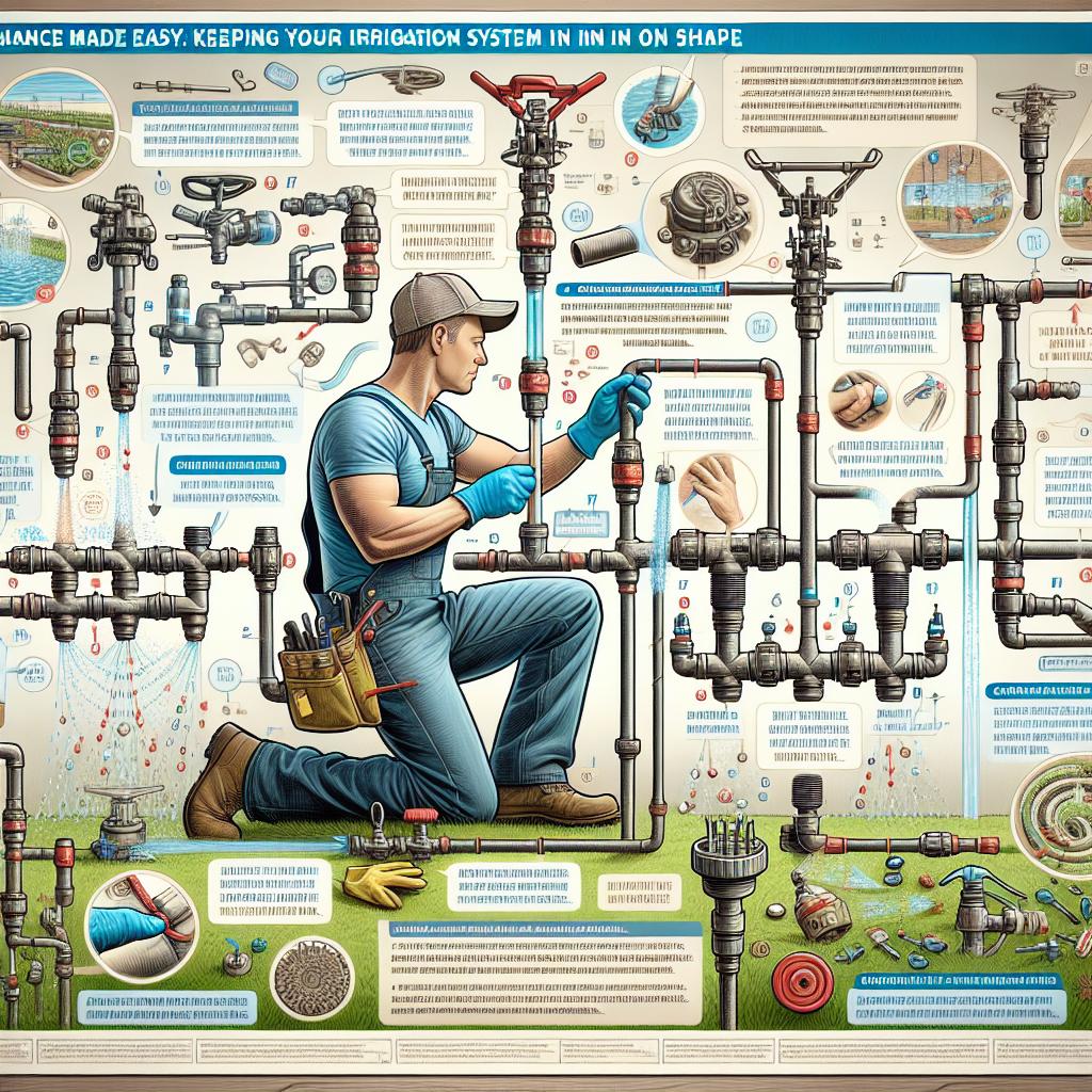 Maintenance Made Easy:​ Keeping Your Irrigation System in Top Shape