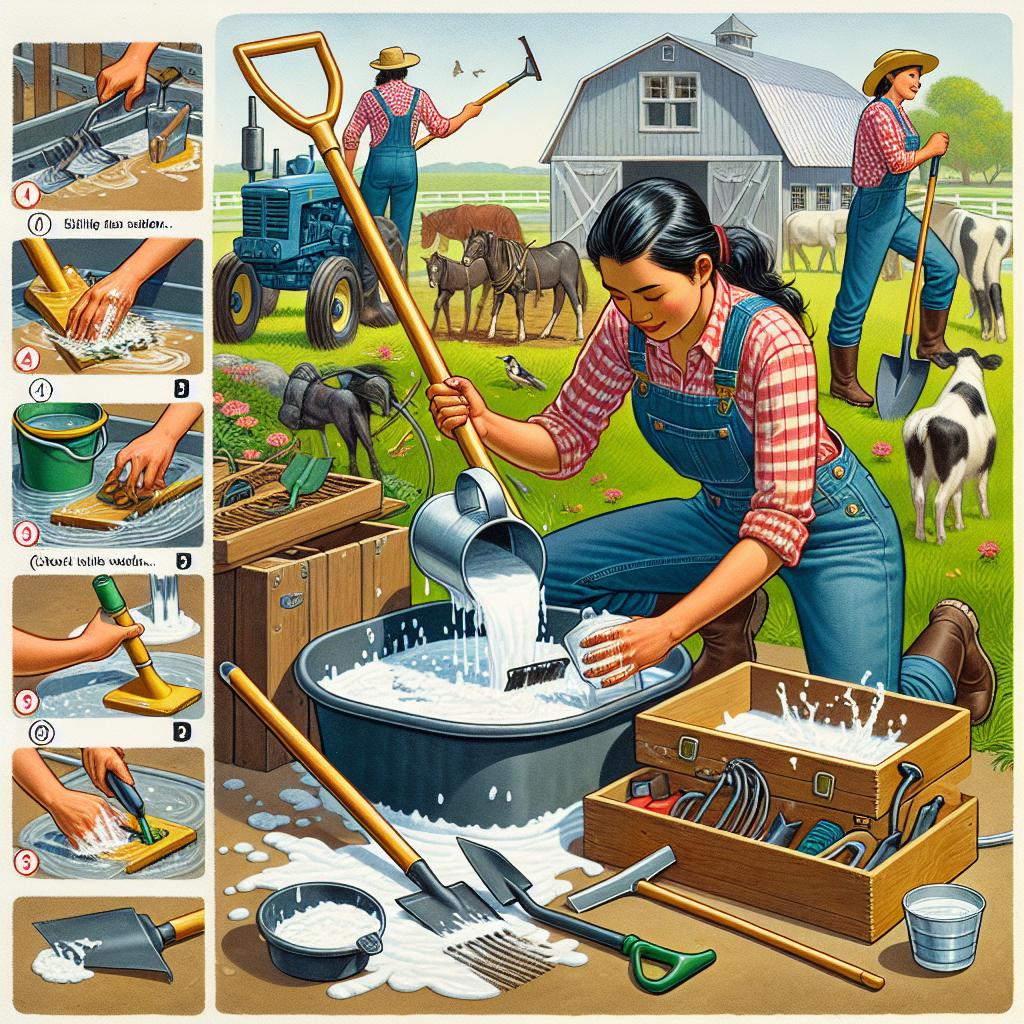 Essential Techniques for Cleaning and Caring for​ Farm ⁤Tools