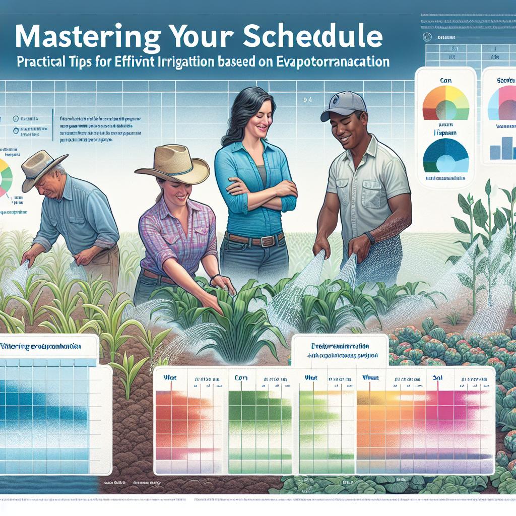 Mastering Your Schedule: Practical Tips for Effective ‌Irrigation Based on Evapotranspiration