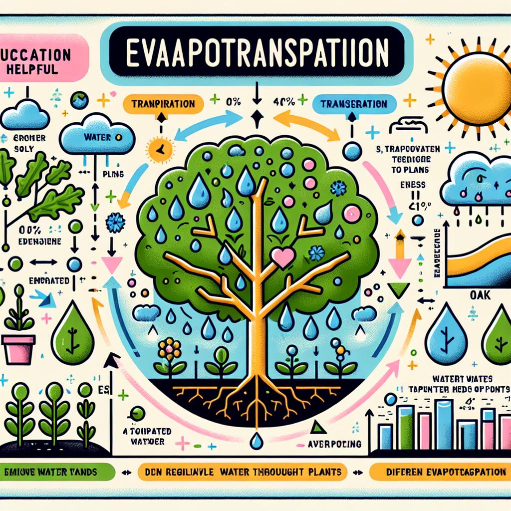 Decoding​ the Science: How Evapotranspiration Influences Water Needs