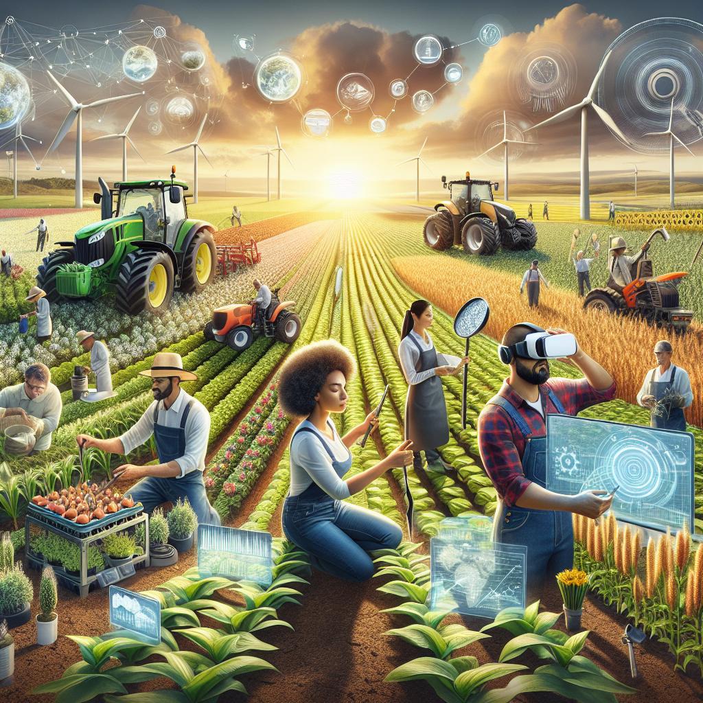 Sustainable Practices through Advanced Farming Technologies