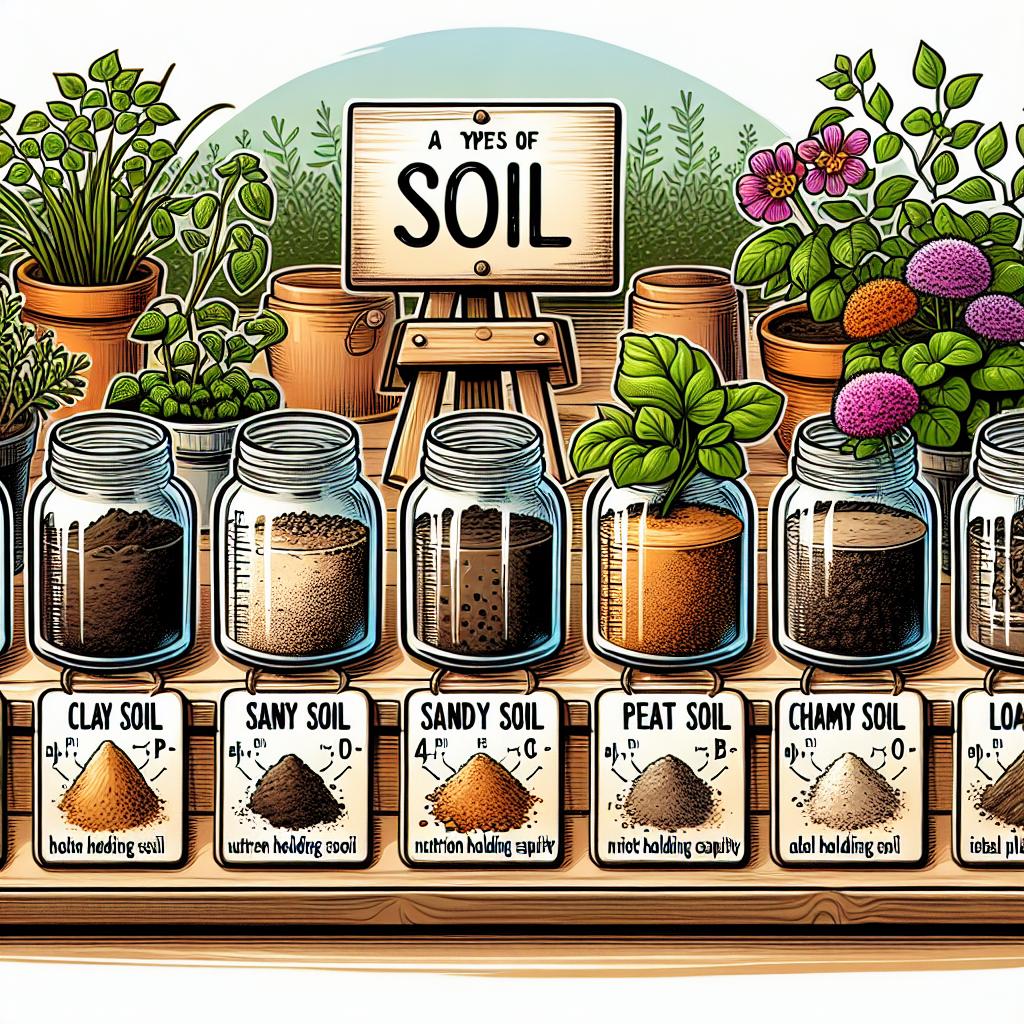 Understanding ‌Soil Types and Their Requirements