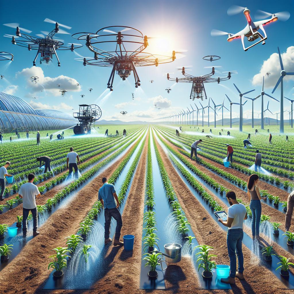 Embracing Technology ‌for ‍a‍ Sustainable Irrigation Future