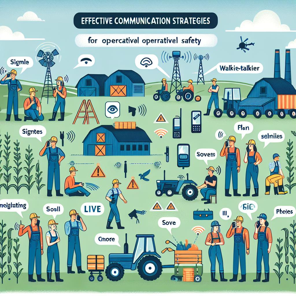 Effective Communication Strategies for Operative Safety ⁣on the Farm