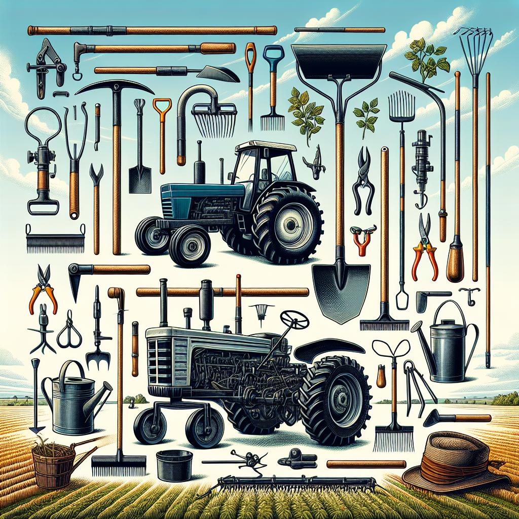 Essential Tools for Every Farmer: ​A Comprehensive Overview