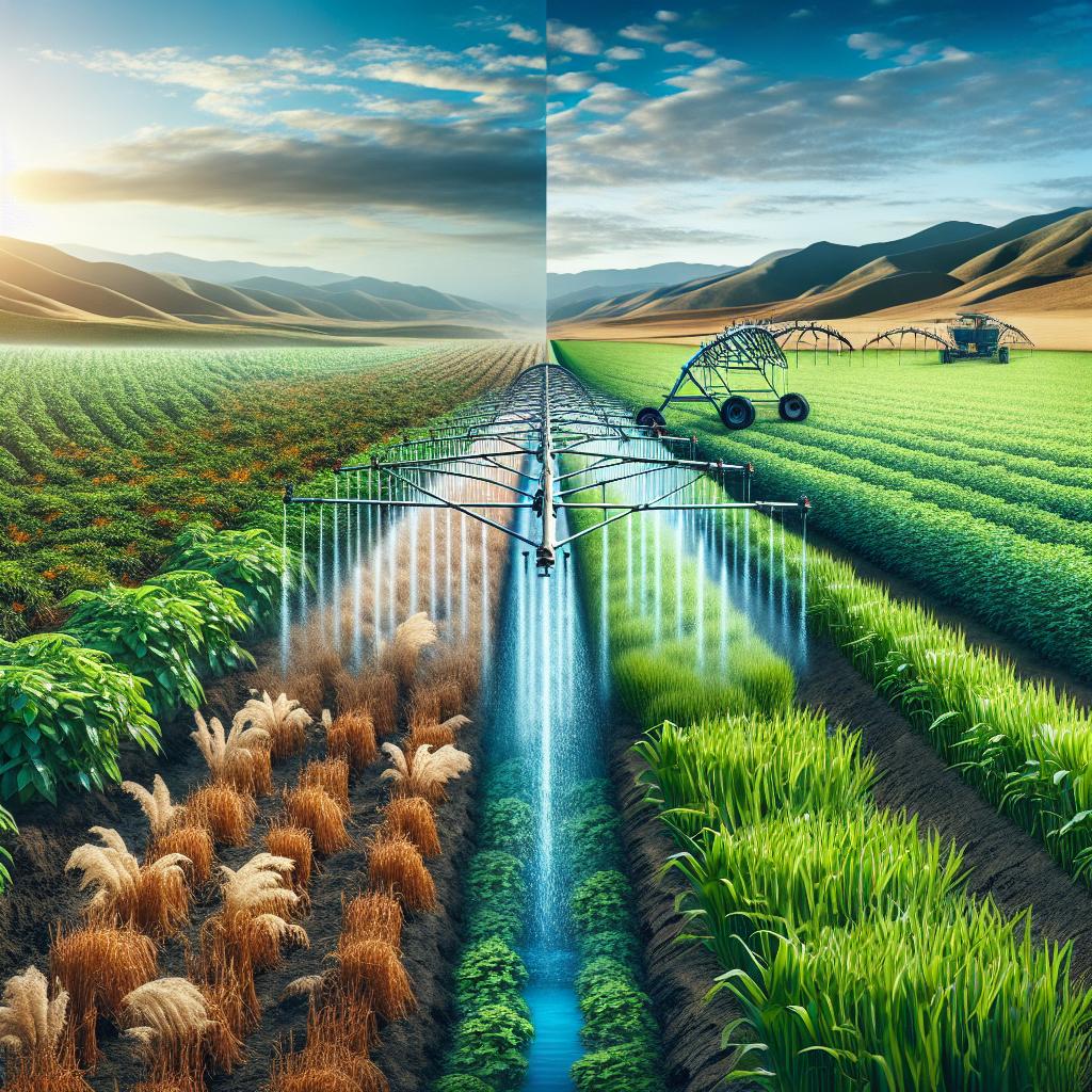 Boosting Crop Yields: The Impact of Precision Irrigation on ⁢Agriculture