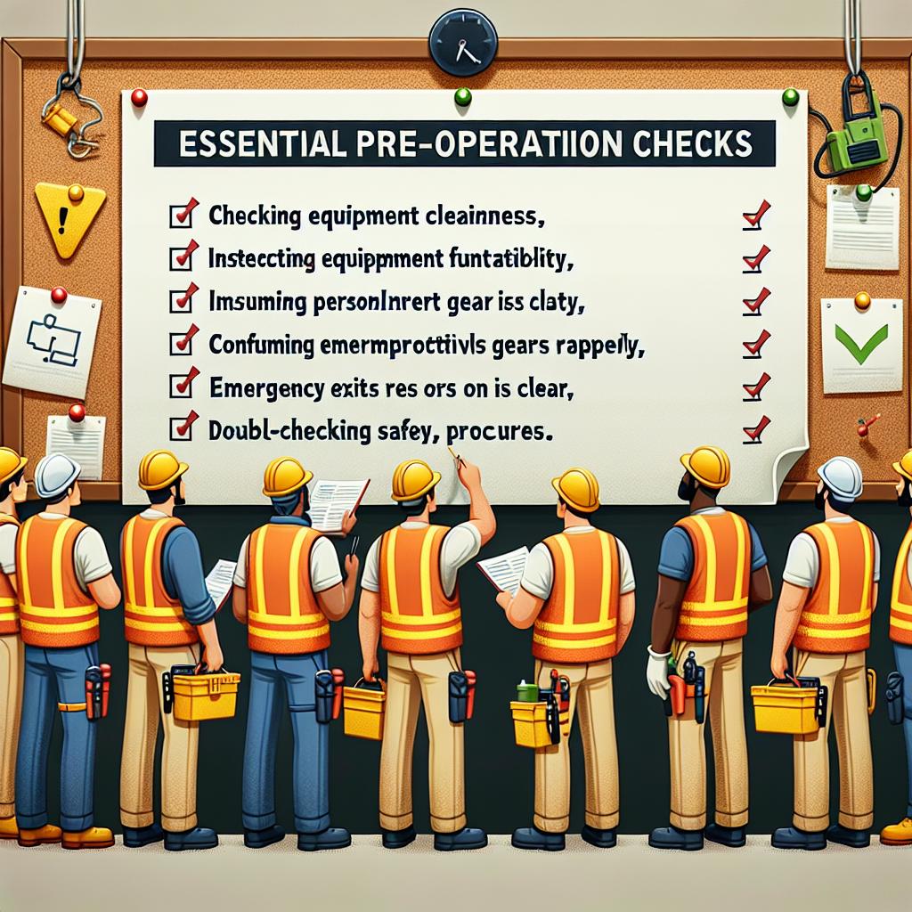 Essential Pre-Operation Checks for Maximum Safety