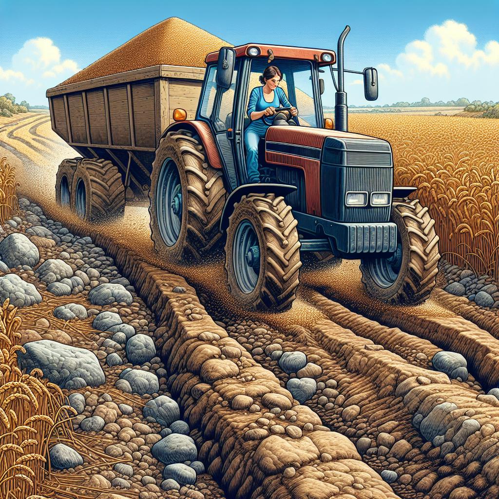 Best Practices for Navigating Terrain⁤ with a ⁣Grain‍ Cart