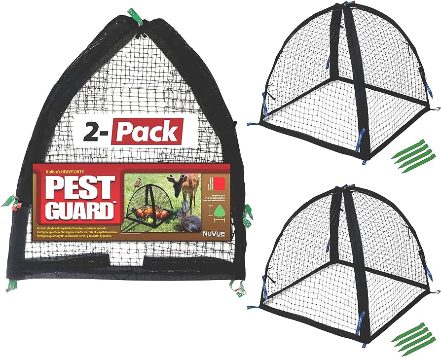 Nuvue Products 32102, 28 x 28 x 30, 2 Pack Pest Guard Cover, Black