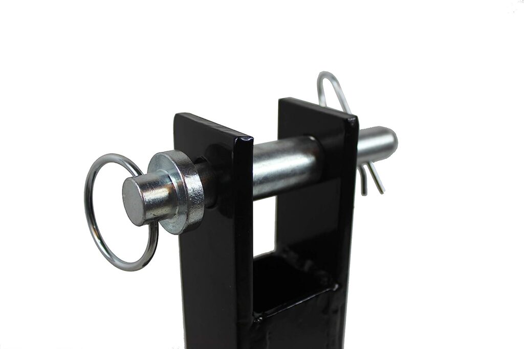 Standard 3-Point Hitch Adapter for Trailers  Farm Equipment with Category 1 Pins  2 Hitch Receiver
