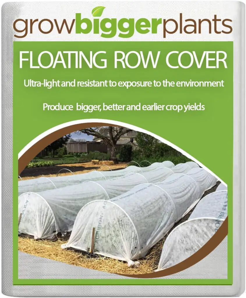 Agribon AG-19 Floating Row Crop Cover/Frost Blanket/Frost Cloth/Garden Fabric Plant Cover
