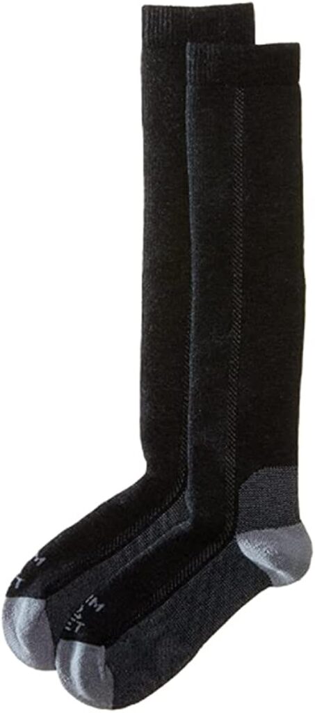 Farm to Feet Mens Ansonville Mid-Weight Solid Wader Over The Calf Socks