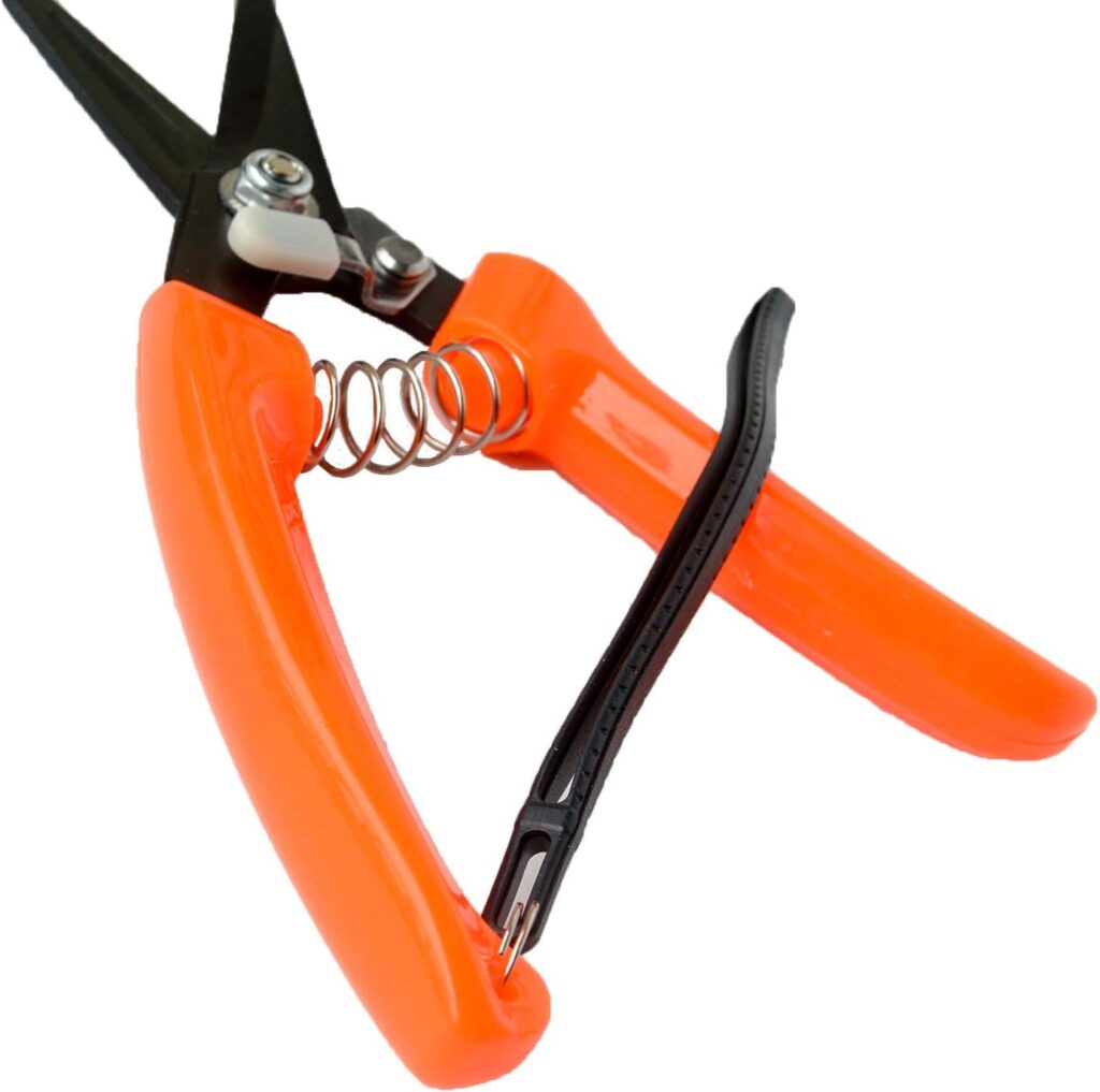 Hoof Trimmers Goat Hoof Trimming Shears Nail Clippers for Sheep, Alpaca, Lamb, Pig Hooves Multiuse Carbon Steel Shrub Trimmer with Stronger Spring Load