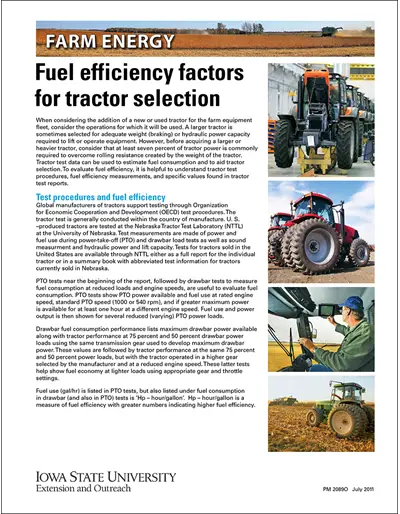 How Can I Make My Farm Machinery More Fuel-efficient?