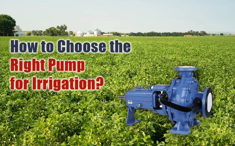 What Are The Different Types Of Irrigation Pumps, And How Do I Choose One?