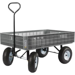 Haul Heavy with Ease: Farm-Tuff Crate Garden Wagon Review
