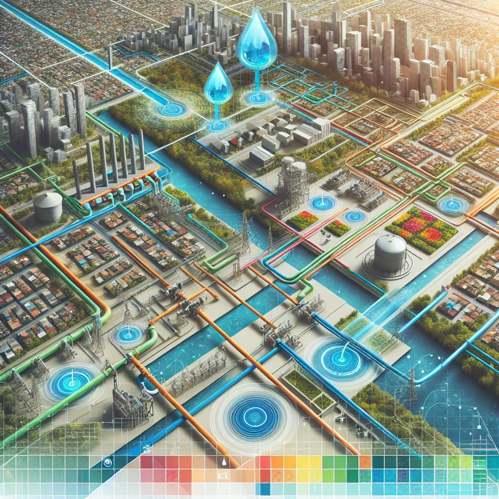 Designing an Efficient Layout for Optimal Water​ Distribution
