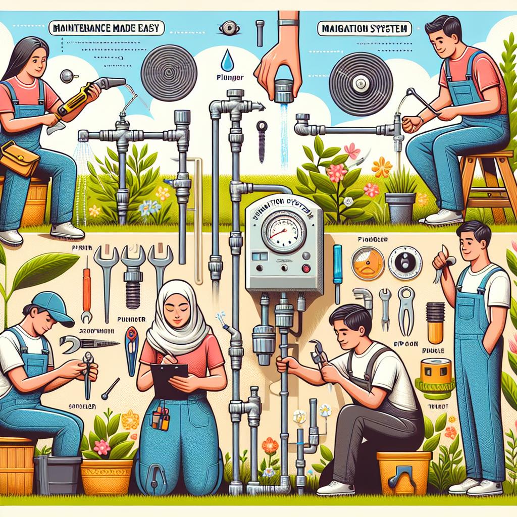 Maintenance⁢ Made Easy: Keeping Your Irrigation System in ⁢Top Shape