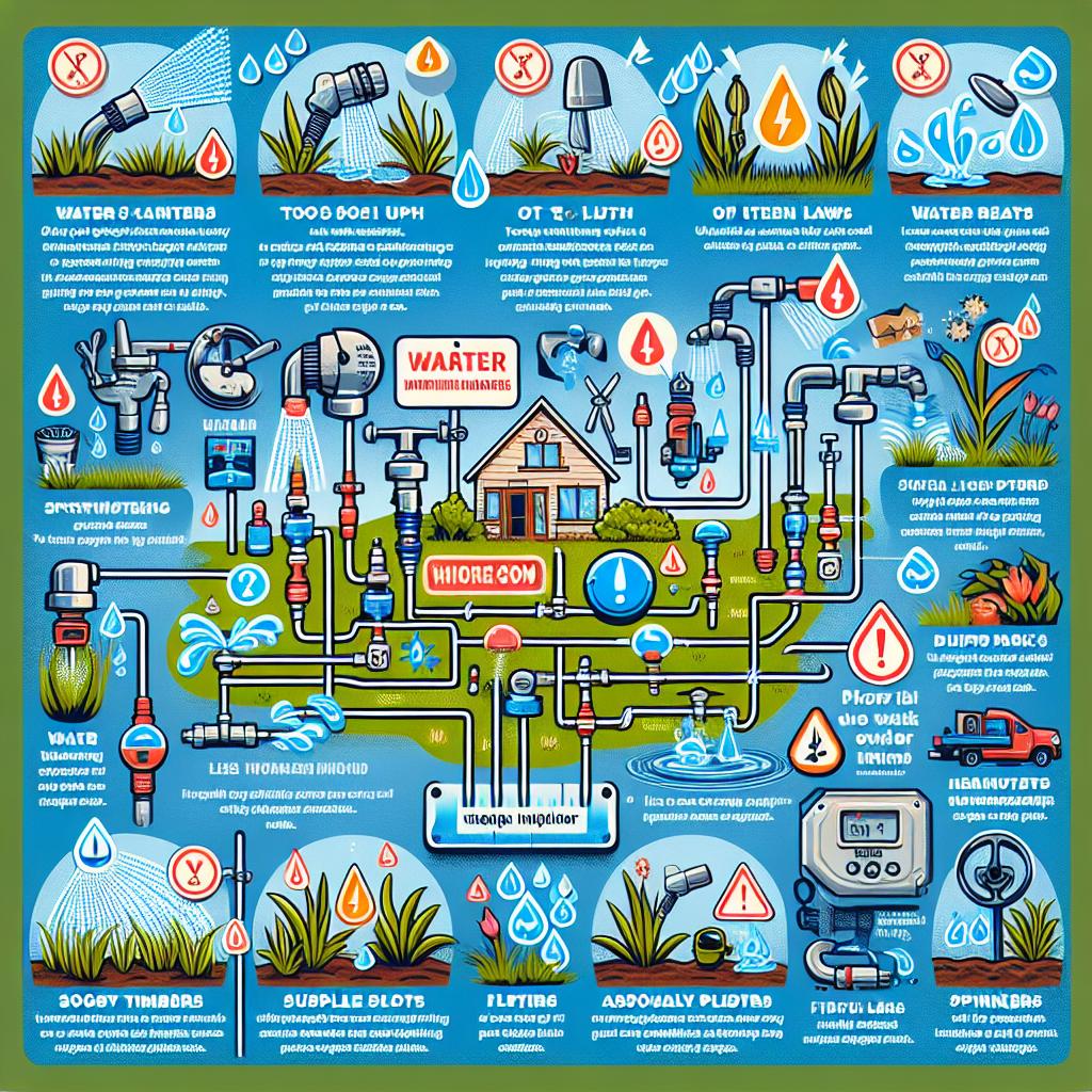 Identifying Symptoms:⁤ Recognizing Your Irrigation Systems⁢ Red Flags