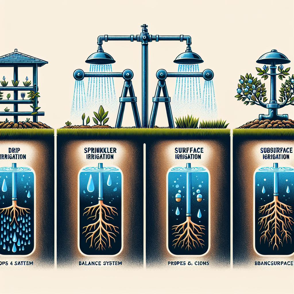 Exploring the Types of Irrigation Systems: Pros and Cons