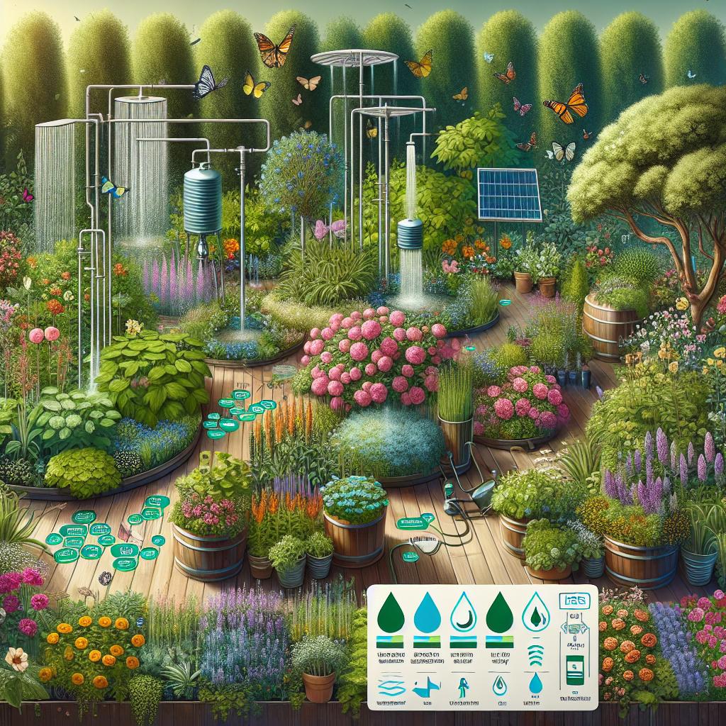 Unlocking Water Efficiency for Thriving⁣ Gardens