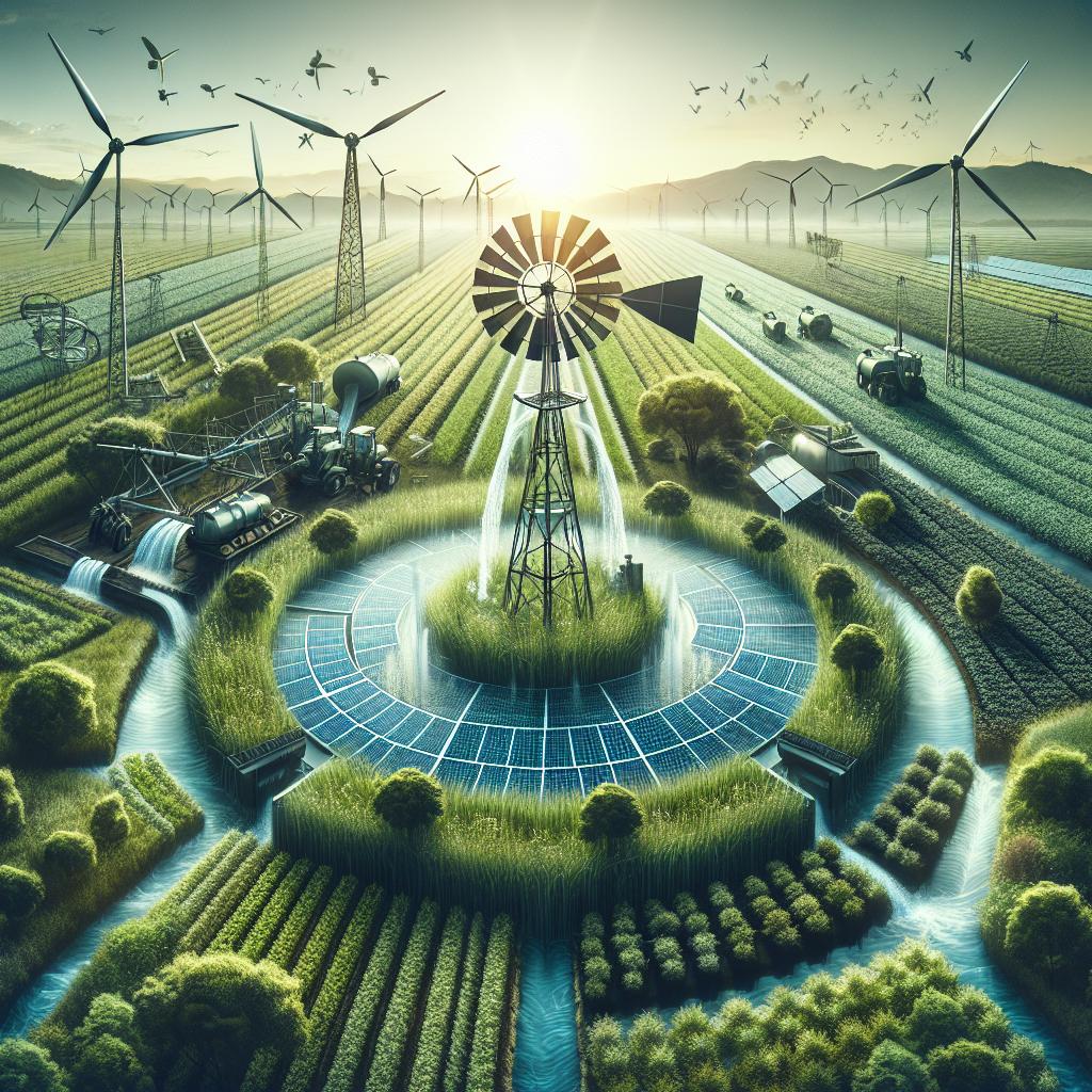 Sustainable Practices: Merging Irrigation with Renewable Energy ⁢Sources