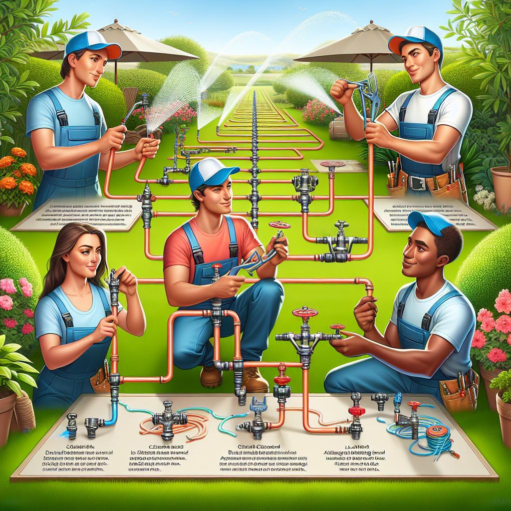 Step-by-Step⁢ Techniques ‌to Fix Common Irrigation‌ Issues