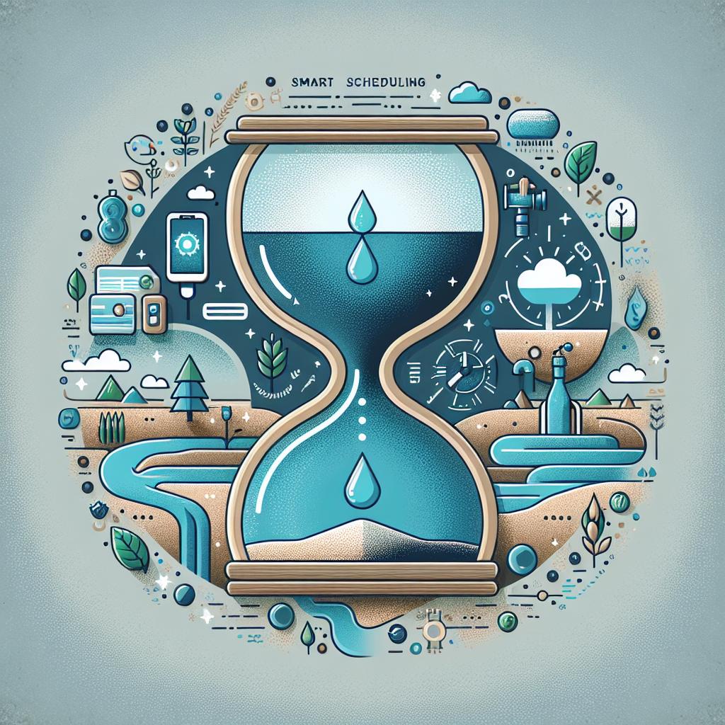Smart Scheduling: timing is Everything in Water Conservation
