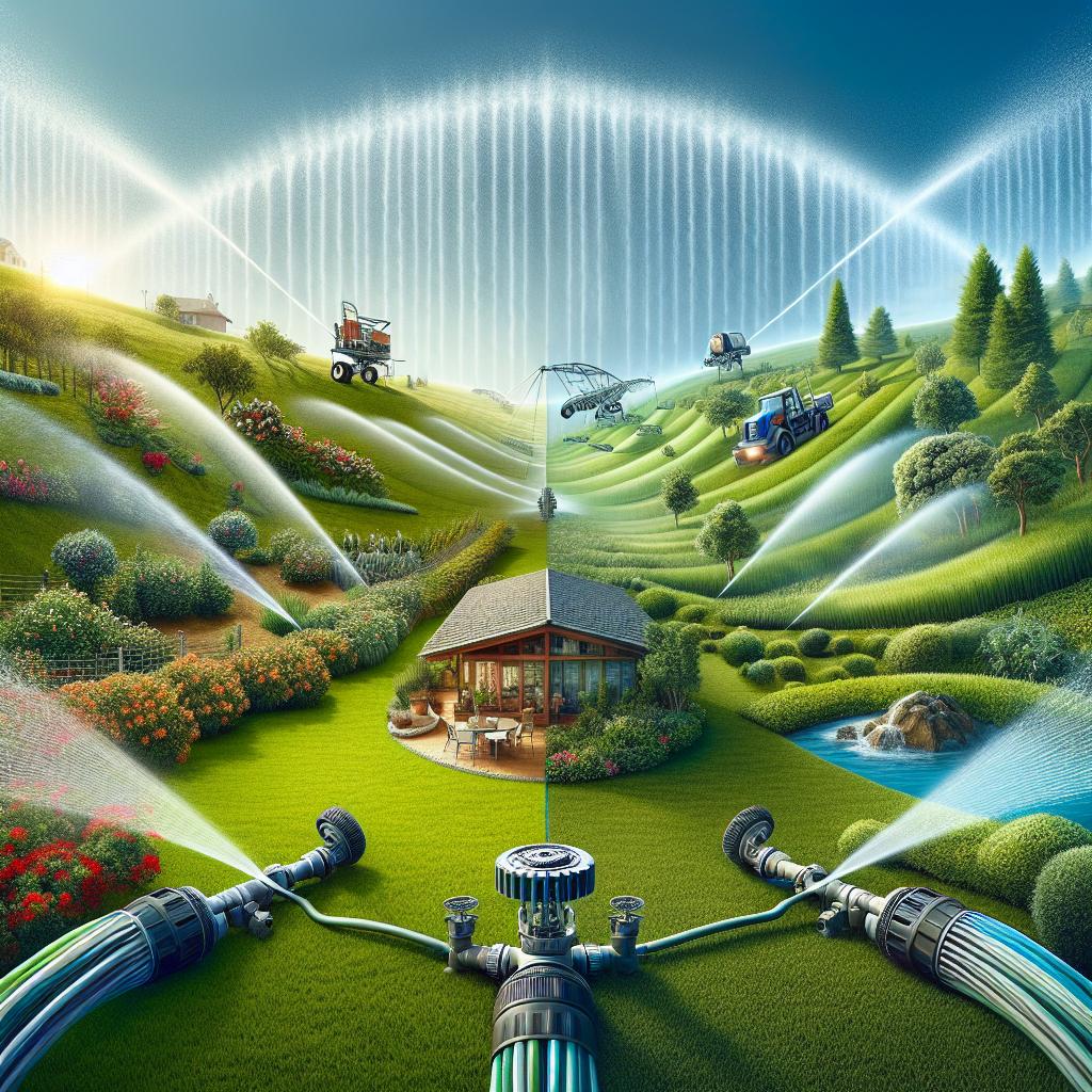 Unleashing the Power of Sprinkler ‍Systems: Versatile​ Options for Every Landscape