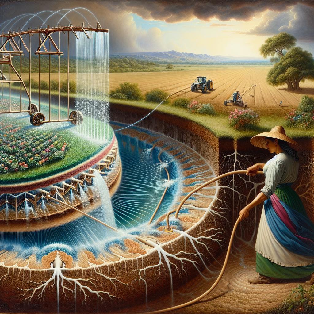The Role of Irrigation in Enhancing Soil Organic Matter Content