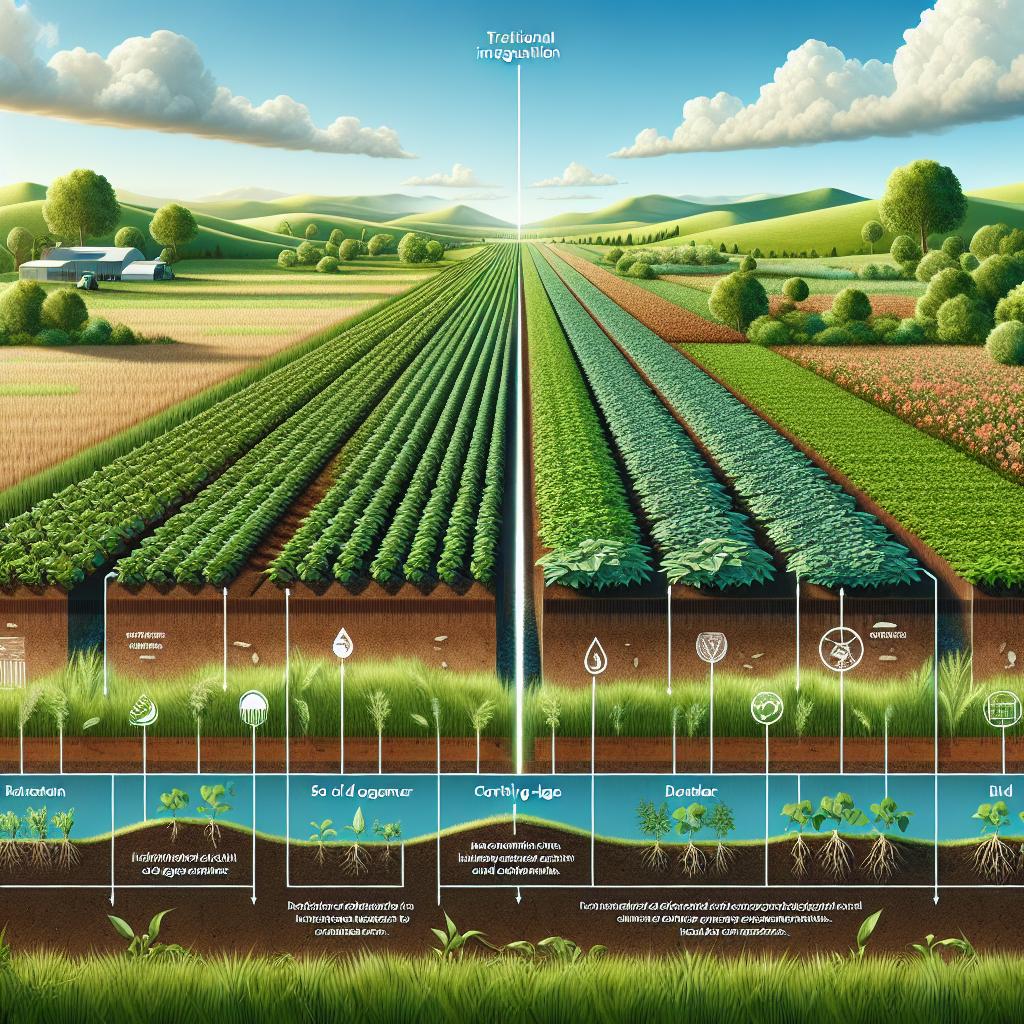 How Irrigation Practices Can Boost Soil Organic Matter Levels