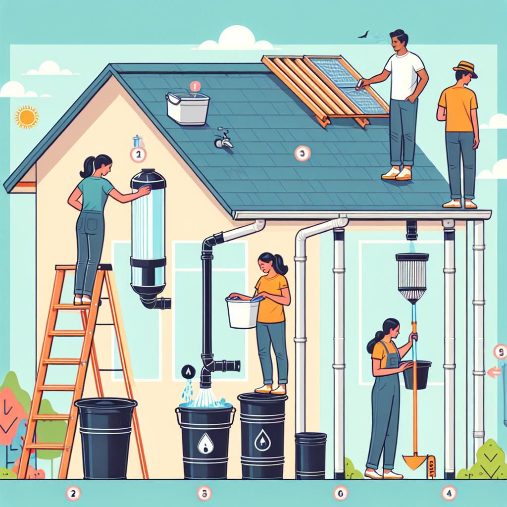 Setting Up Your Rainwater Collection System with Easy-to-Follow Steps
