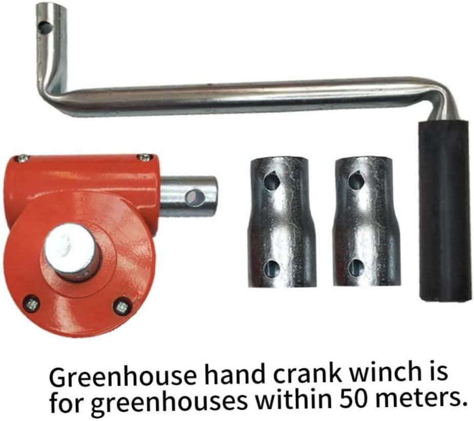 Effortless Greenhouse Ventilation: Our Review of the Hand Crank Winch System
