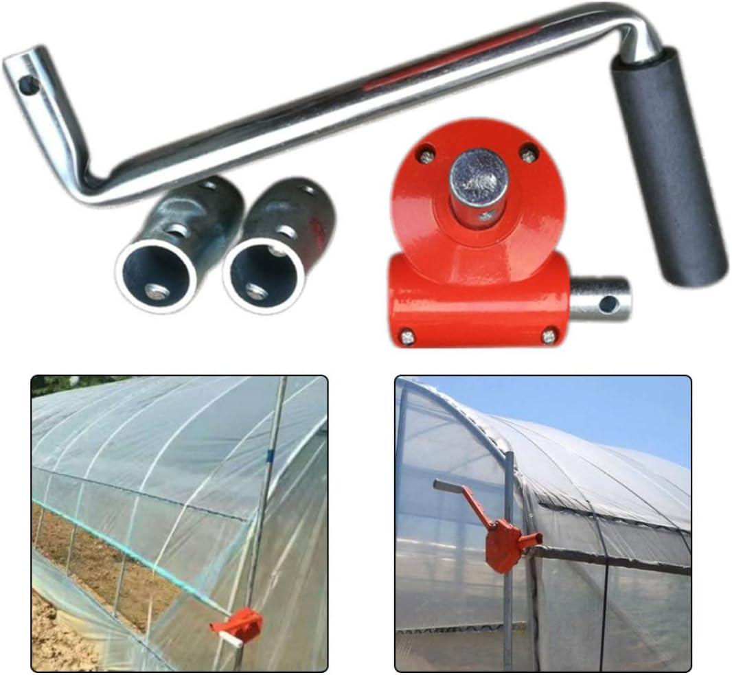 Effortless Greenhouse Ventilation: Our Review of the Hand Crank Winch System