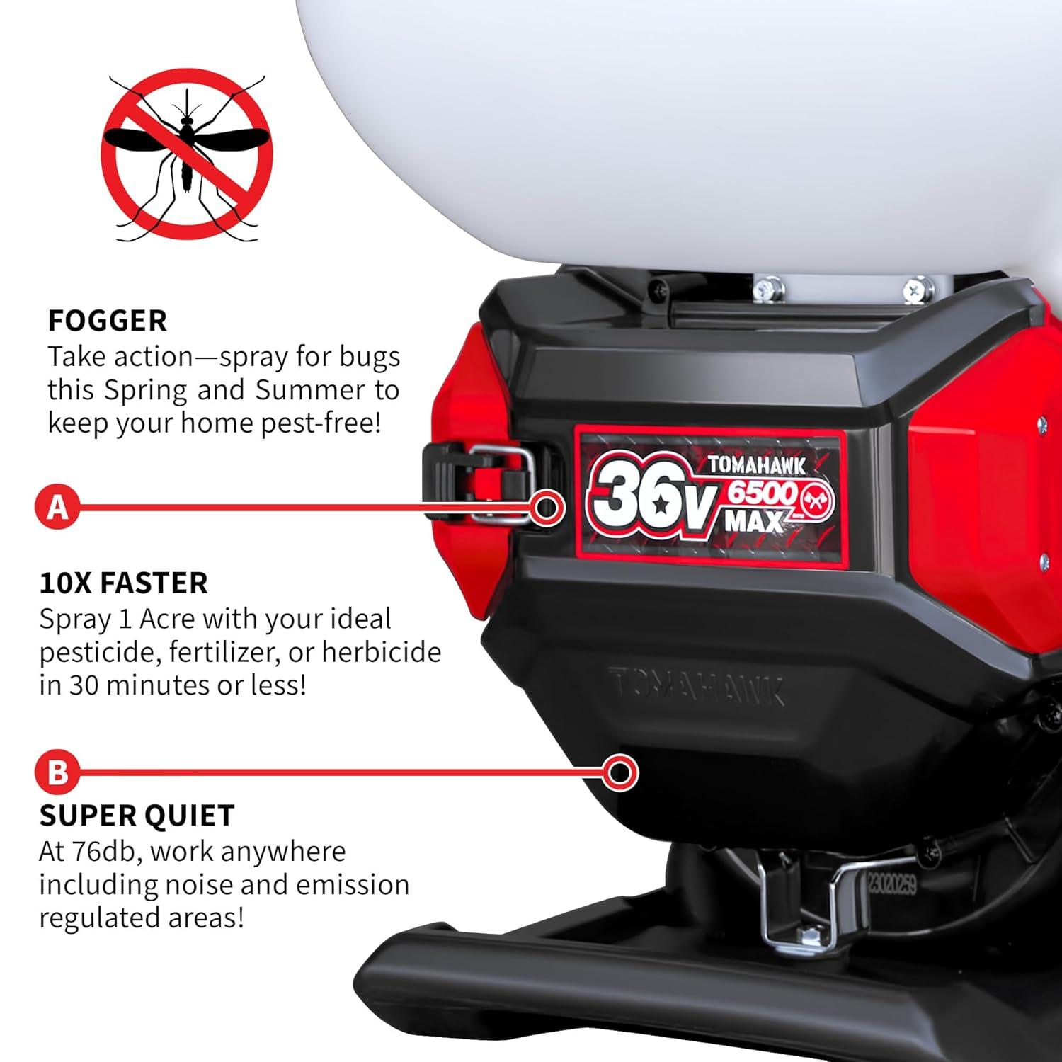 Our Review:‍ Tomahawk 4-Gallon Battery Fogger Conquers Pests