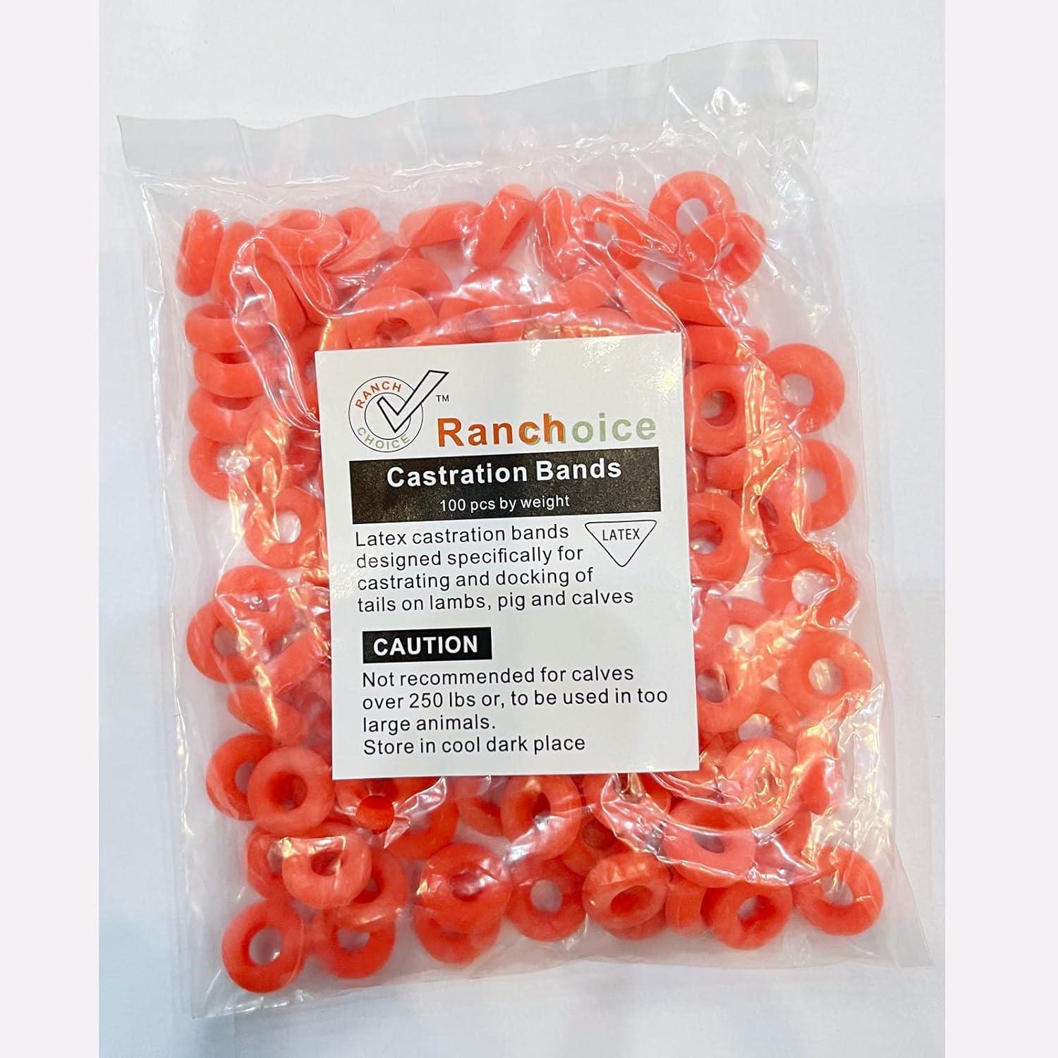 Our Review of RANCH CHOICE Latex Castration Bands for Farm Management