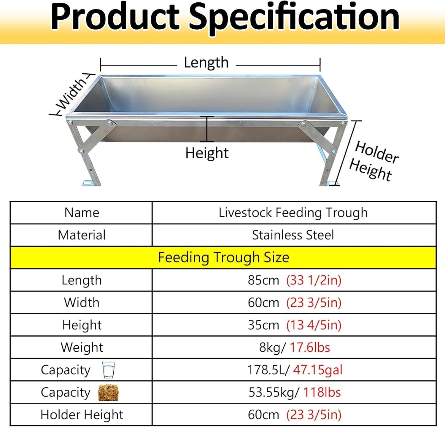 Our Verdict: Versatile⁢ Stainless Steel‌ Livestock Feeder Saves Time & Effort