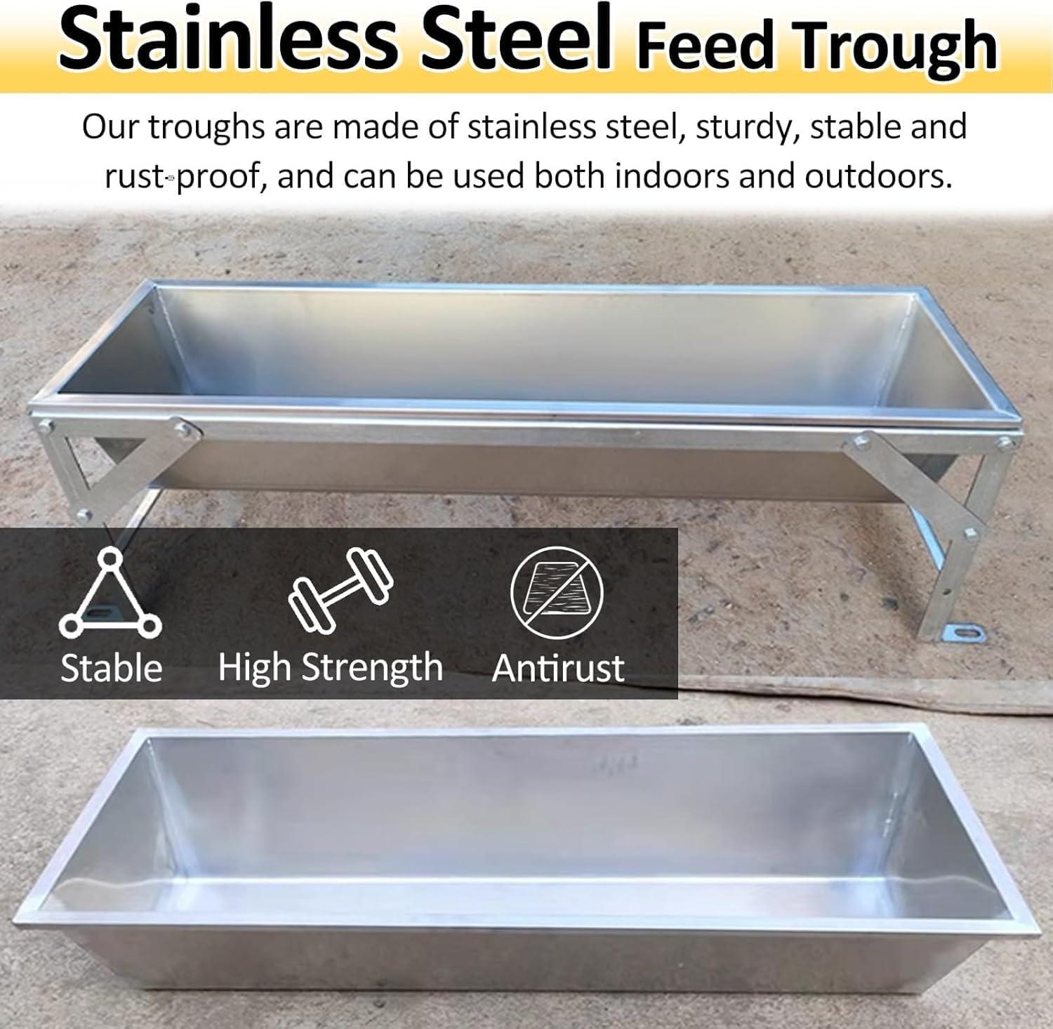 Our Verdict: Versatile Stainless Steel Livestock Feeder Saves Time & Effort