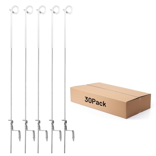 Effortless Fencing with the 41-Inch Stainless Steel Step-in Post - Image 2