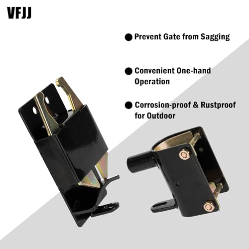 Heavy-Duty 2-Way Farm Gate Latch: A Secure Solution for Ranches - Image 7