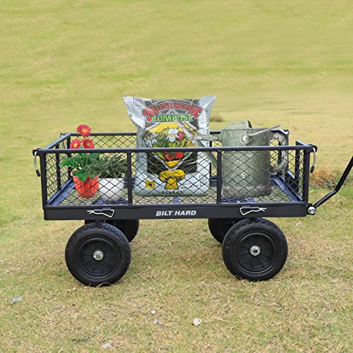 BILT HARD 10” Flat Free Tires Garden Cart: A Heavy Duty Review - Image 7