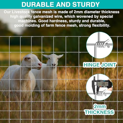 Unyielding Protection: YXJSTO 4FT Livestock Fence Review - Image 3